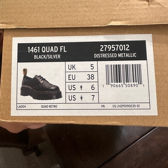 Dr. Martens Black Fur-Lined Footwear - Picture 6 of 6